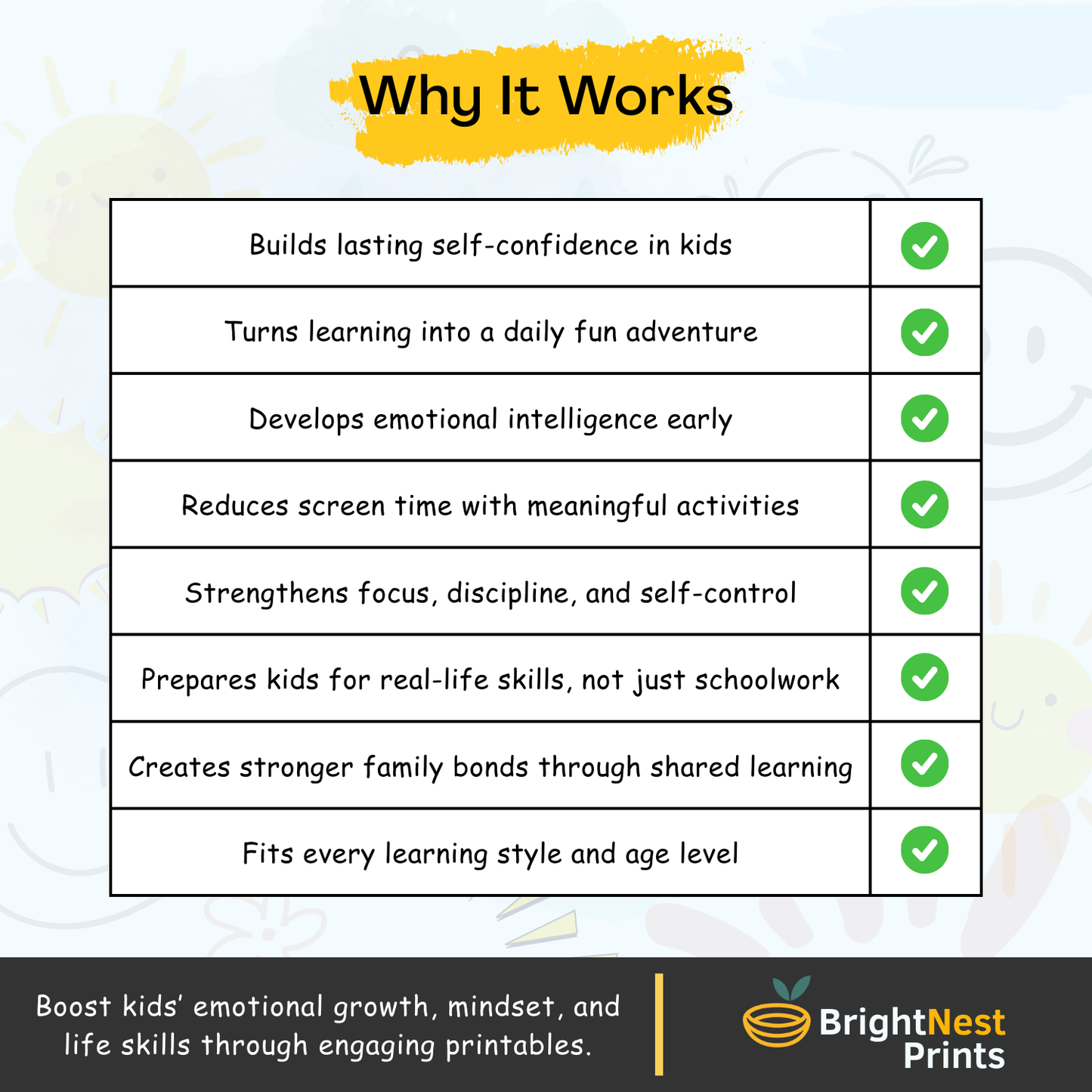 Kids’ Life Skills Bundle — 12 Workbooks to Build Confidence, Emotions & Daily Habits (+4 Bonuses)